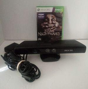 Xbox 360 Kinect Sensor and Game